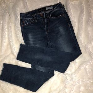 Aeropostale high waisted cropped jeggings size 4.